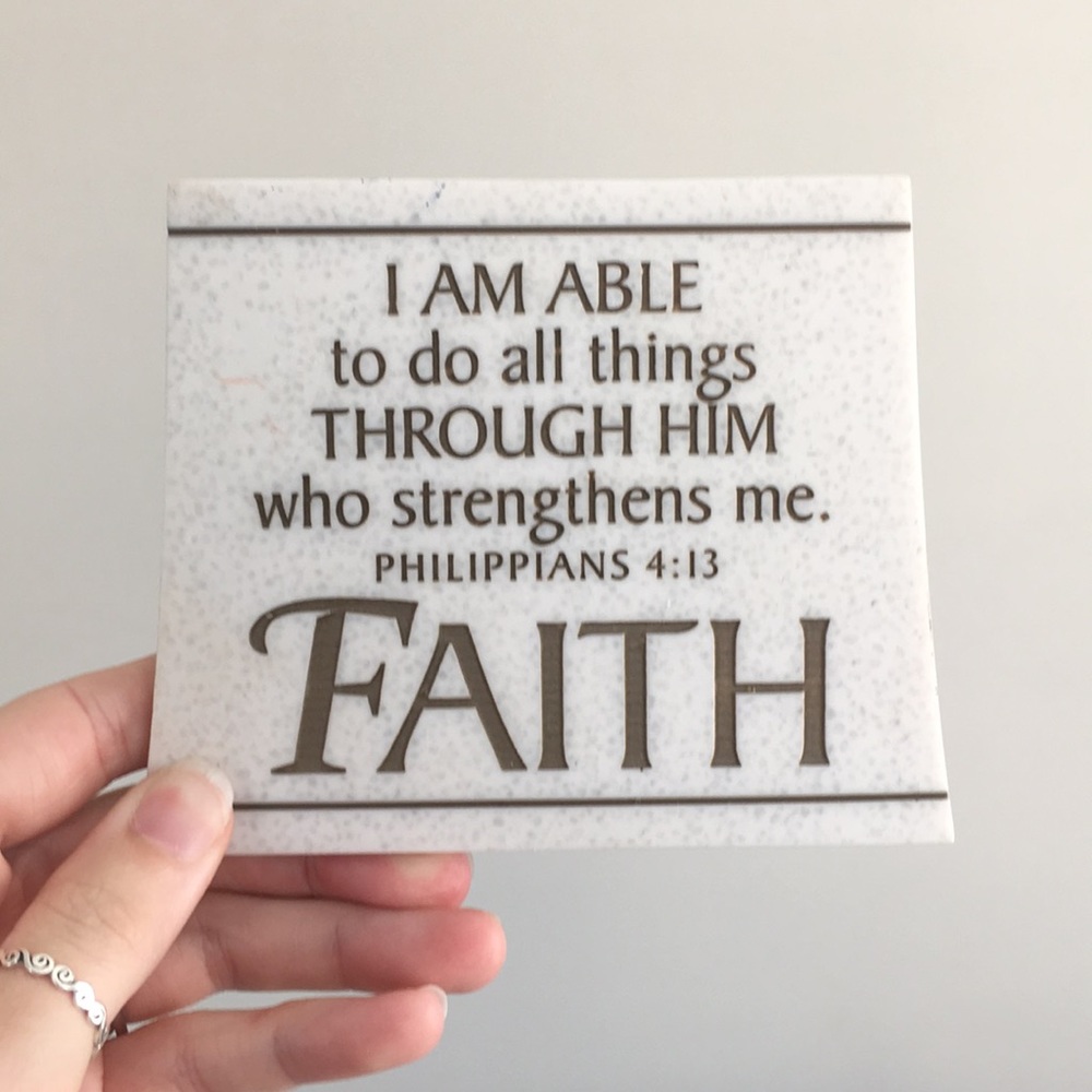 Decorative Bible Verse